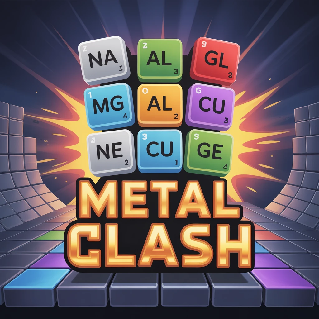 Cover image of Metal Clash: Intense Online Puzzles and Strategy Game