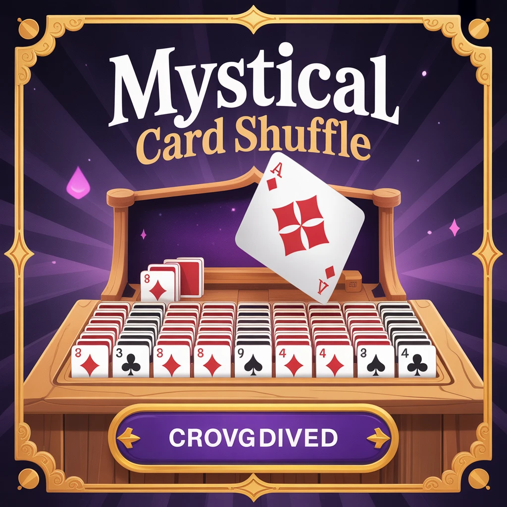 Cover image of Mystical Card Shuffle: An Engaging Online Game Adventure