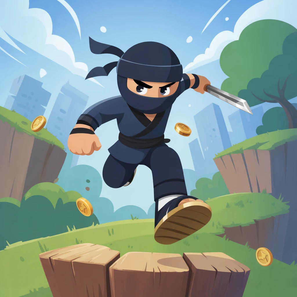 Cover image of Ninja Warriors: Epic Action Battle Online