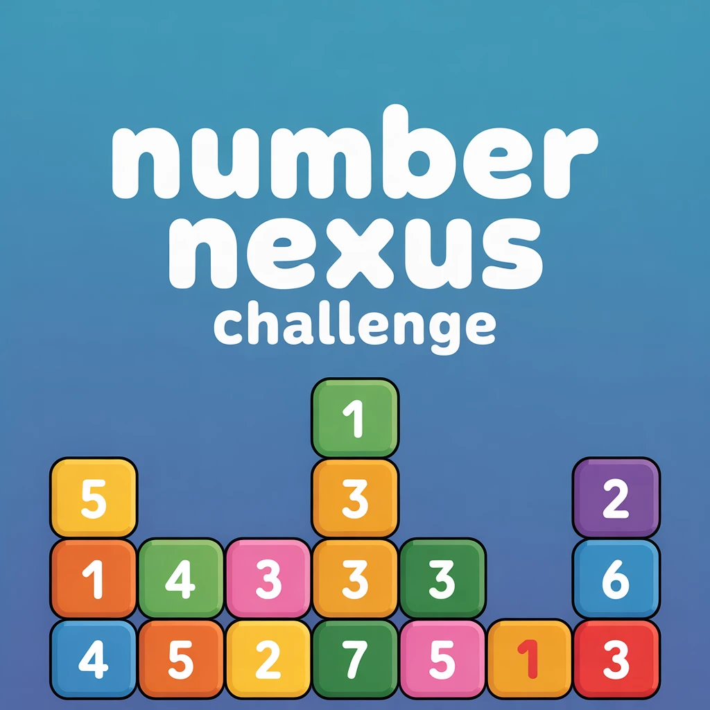 Cover image of Number Nexus Challenge: Master Your Math Skills in This Free Online Game!