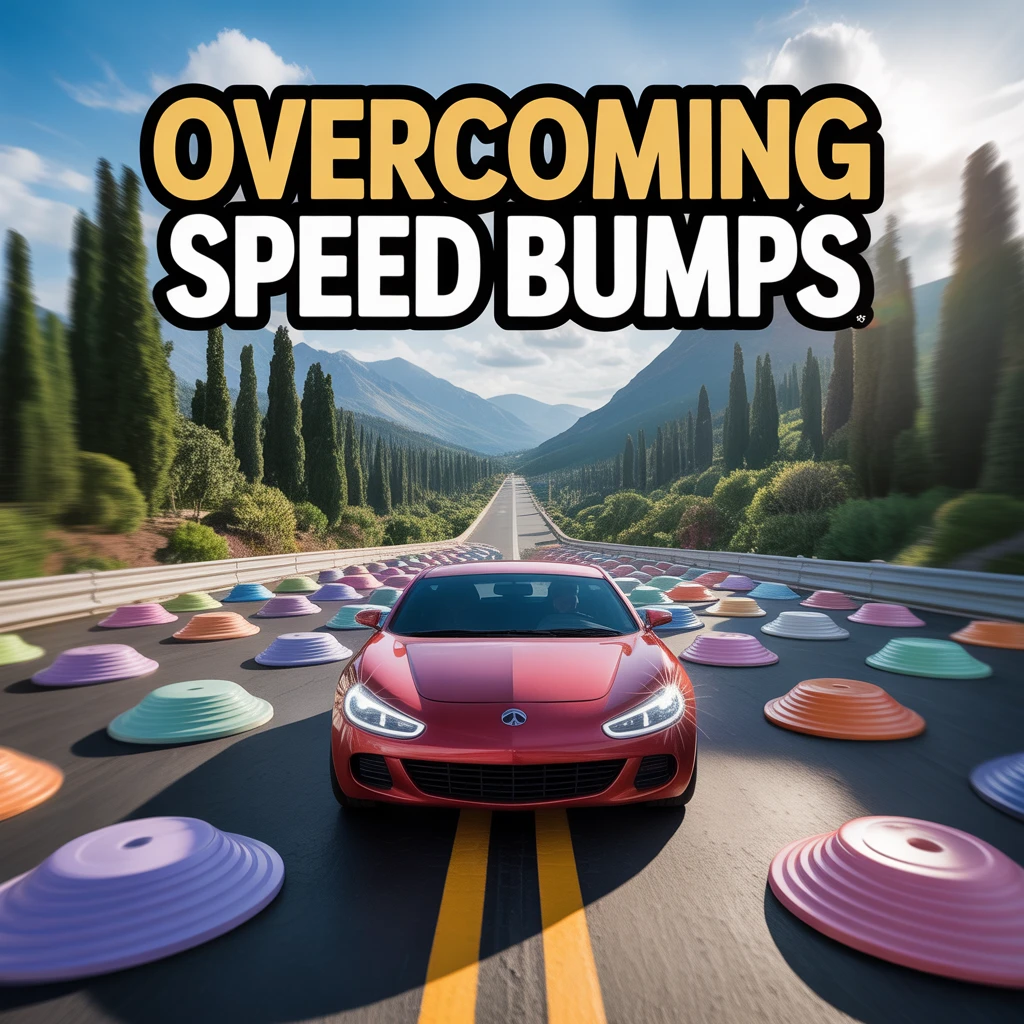 Cover image of Overcoming Speed Bumps: A Fun Online Challenge