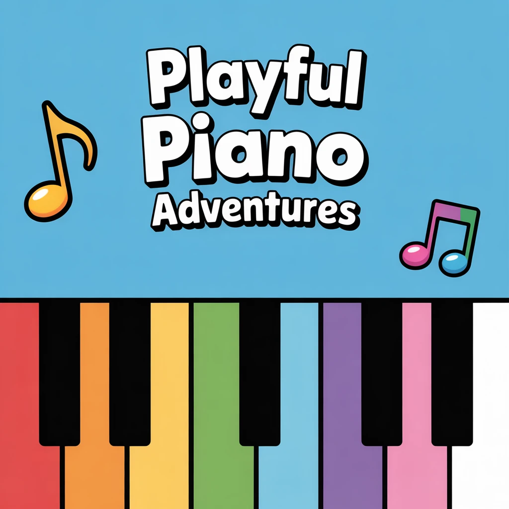 Cover image of Playful Piano Adventures: Fun Music & Songs for Kids Online