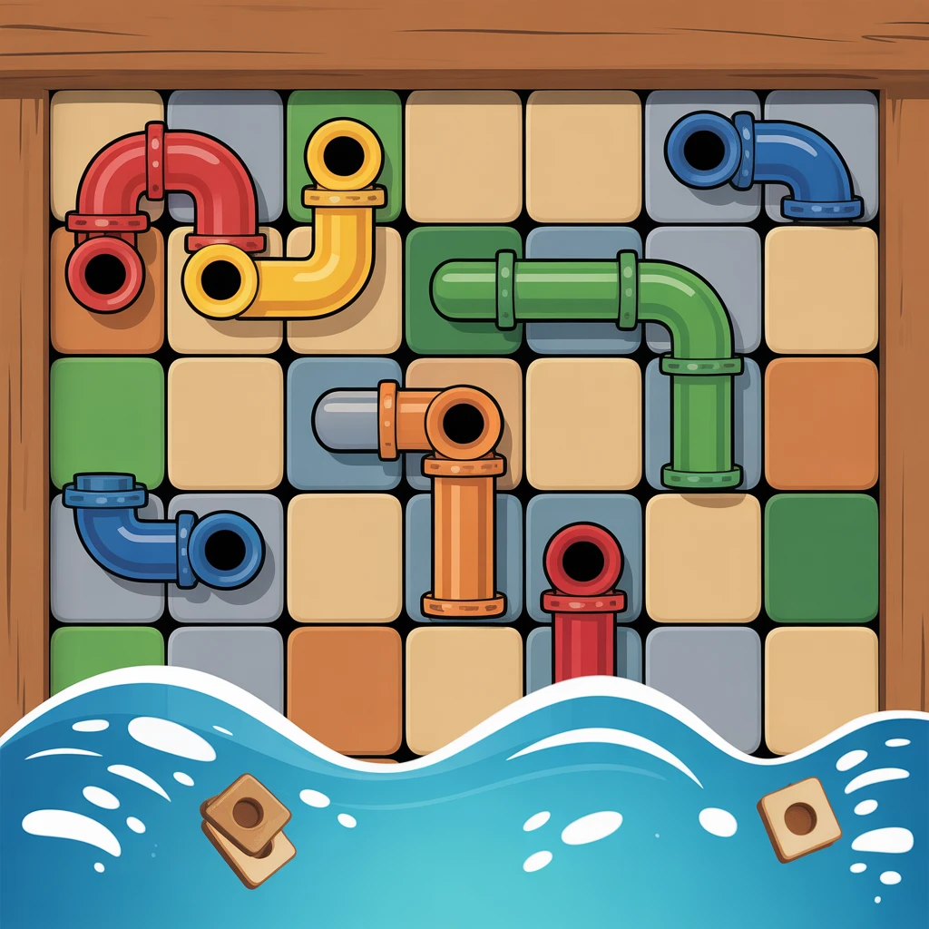 Cover image of Plumber's Puzzle: Connect the Pipes in This Free Online Game!
