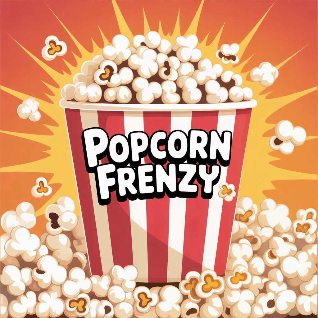 Cover image of Popcorn Frenzy: Enjoy This Free Online Game Adventure!