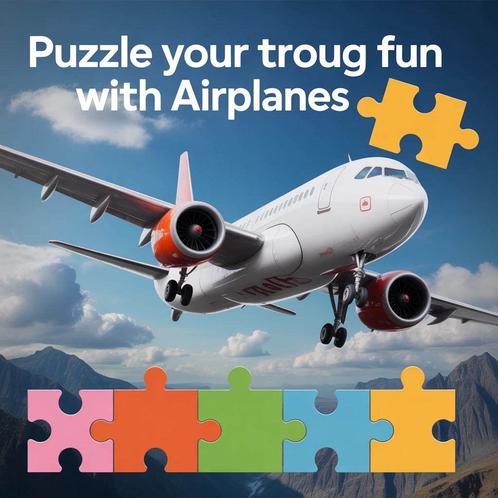 Cover image of Puzzle Your Way Through Fun Airplanes in This Free Online Game!