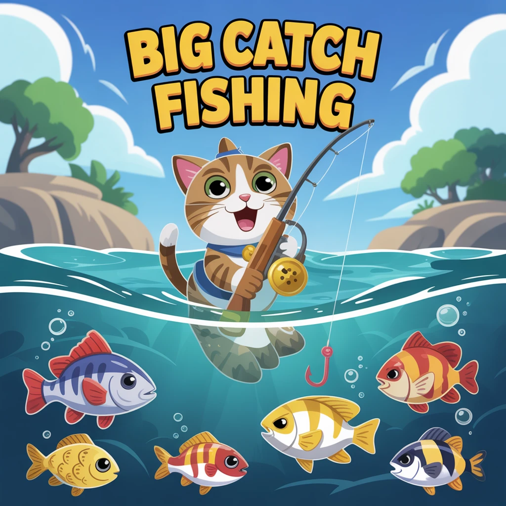 Cover image of Reel in the Fun with Big Catch Fishing - Free Online Game!