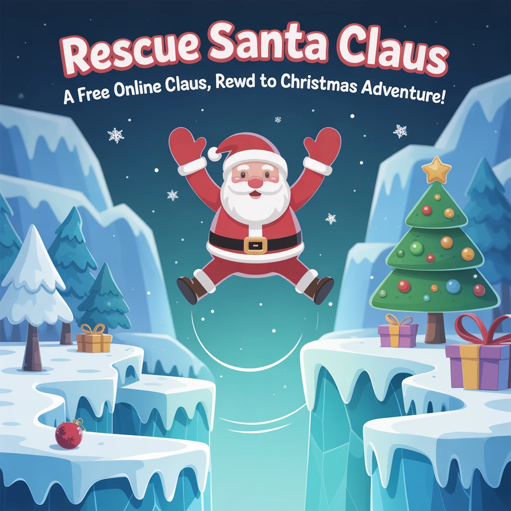 Cover image of Rescue Santa Claus: A Free Online Christmas Adventure