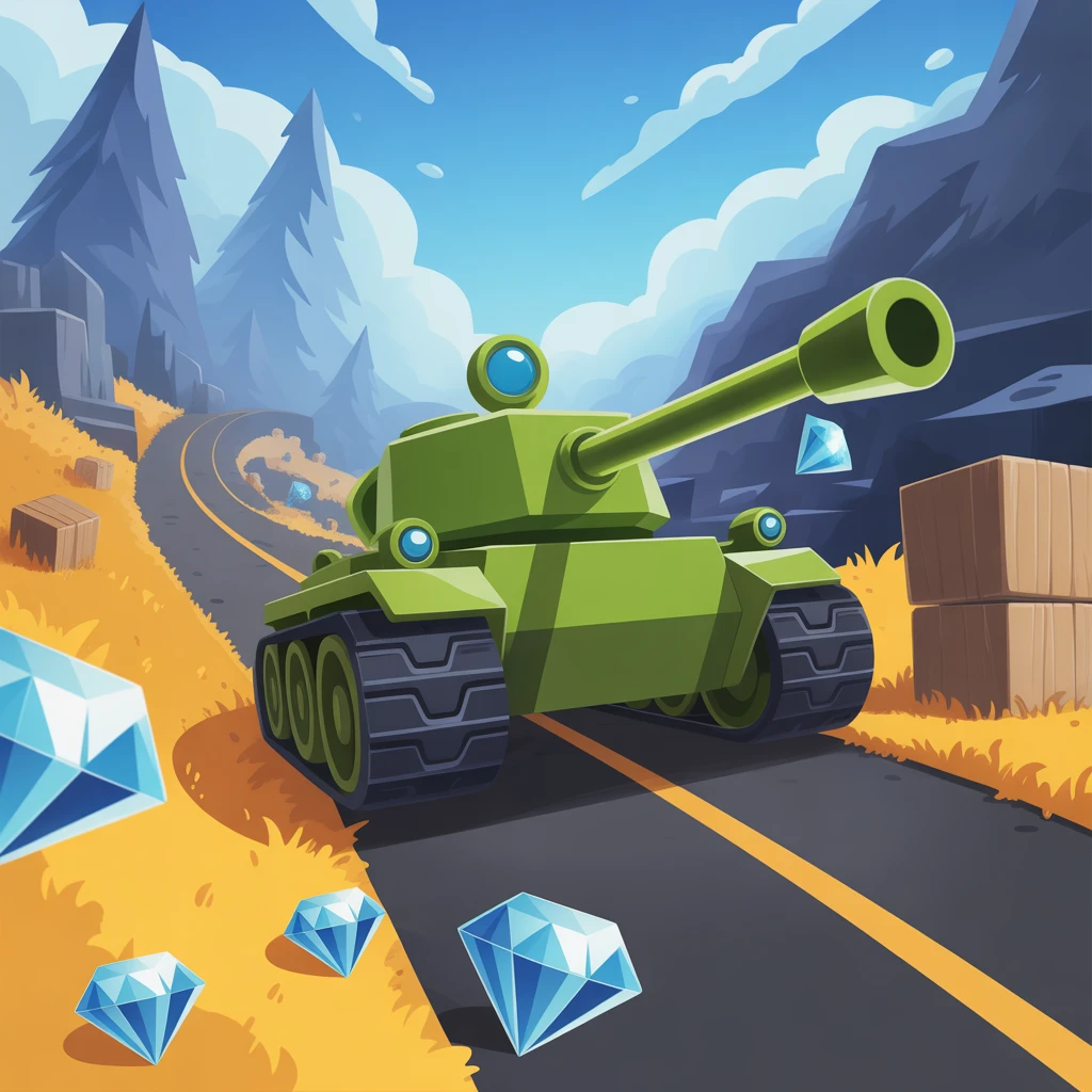 Cover image of Rev Up the Fun in this Free Online Tap Tank Adventure!