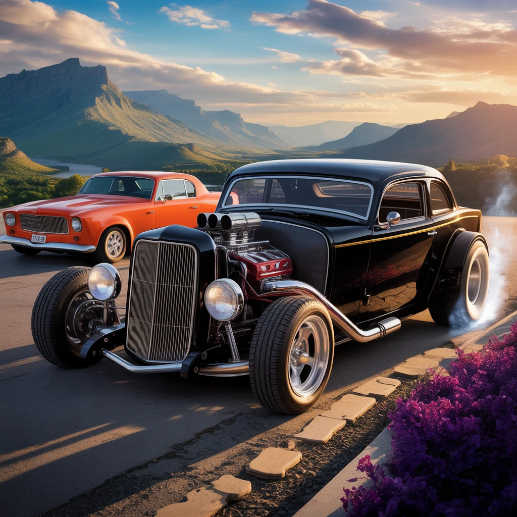 Cover image of Rev up Your Creativity with the Free Hot Rod Jigsaw Puzzle Online Game