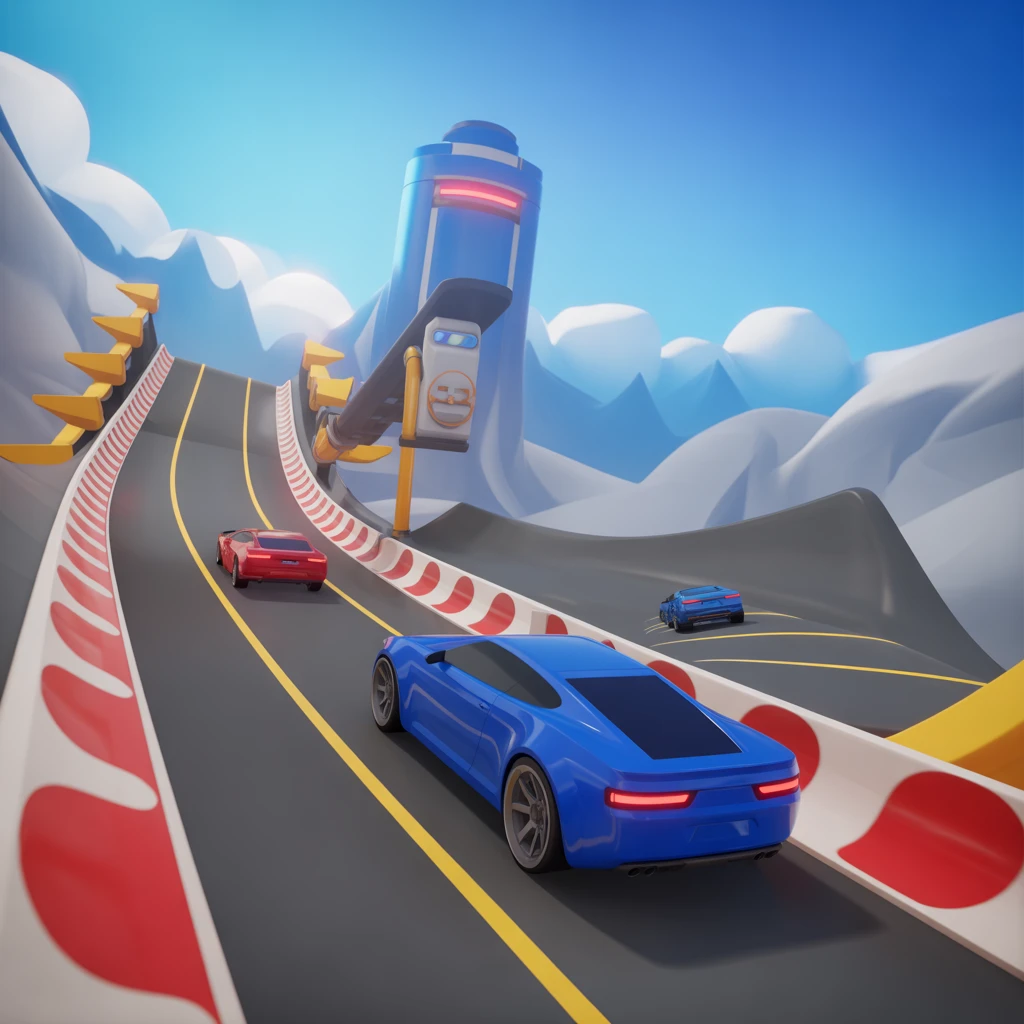 Cover image of Rev Up Your Skills in the Free Online Backwheel Car Challenge!