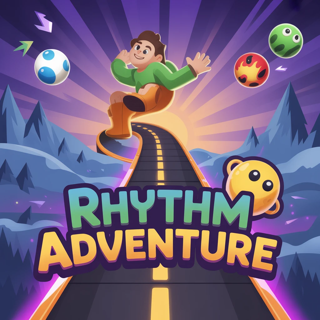 Cover image of Rhythm Adventure: Free Online Music Line Challenge