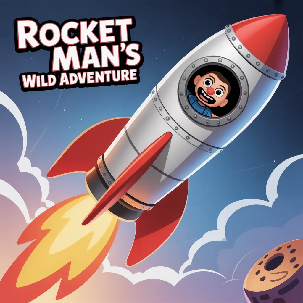 Cover image of Rocket Man's Wild Adventure: An Exciting Free Online Game