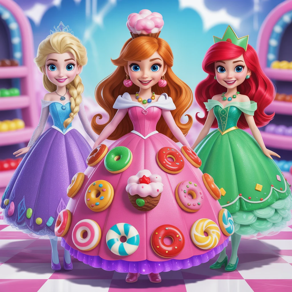 Cover image of Royal Candy Cosplay Adventure: A Sweet Online Game