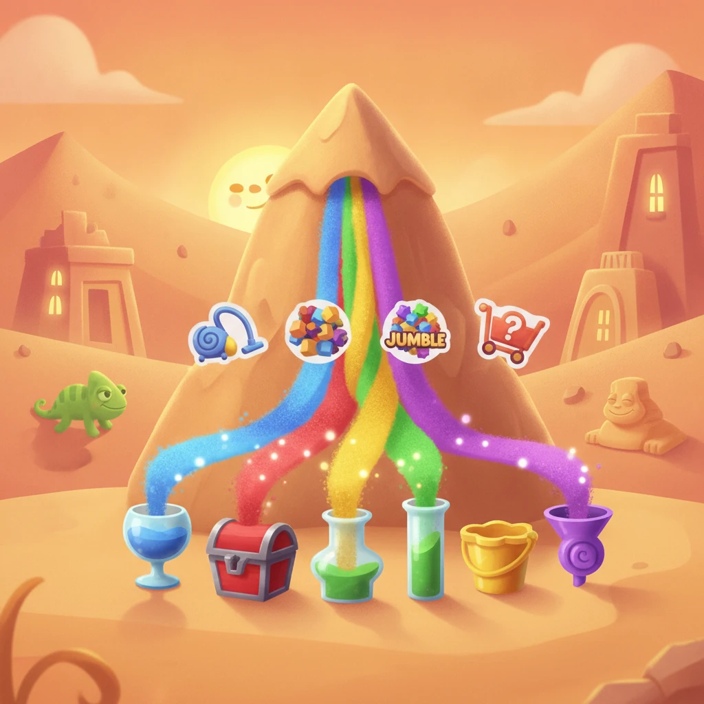 Cover image of Sand Route Quest: Solve the Puzzle Adventure Online!