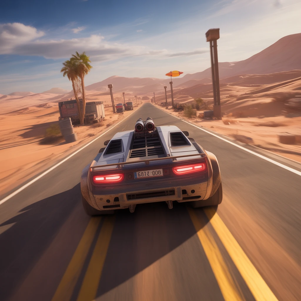 Cover image of Sandstorm Racer: Thrilling Desert Car Adventure Online