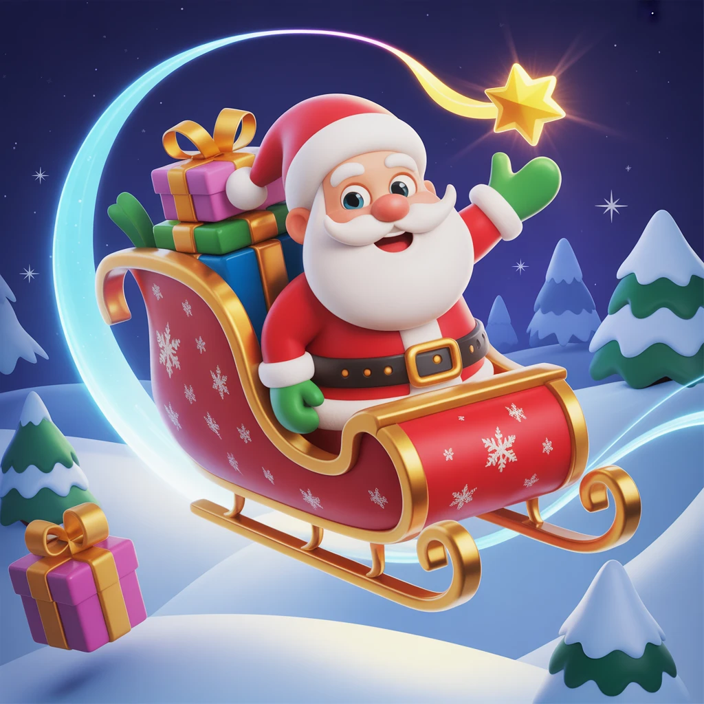 Cover image of Santa's Ultimate Holiday Gift Delivery Adventure