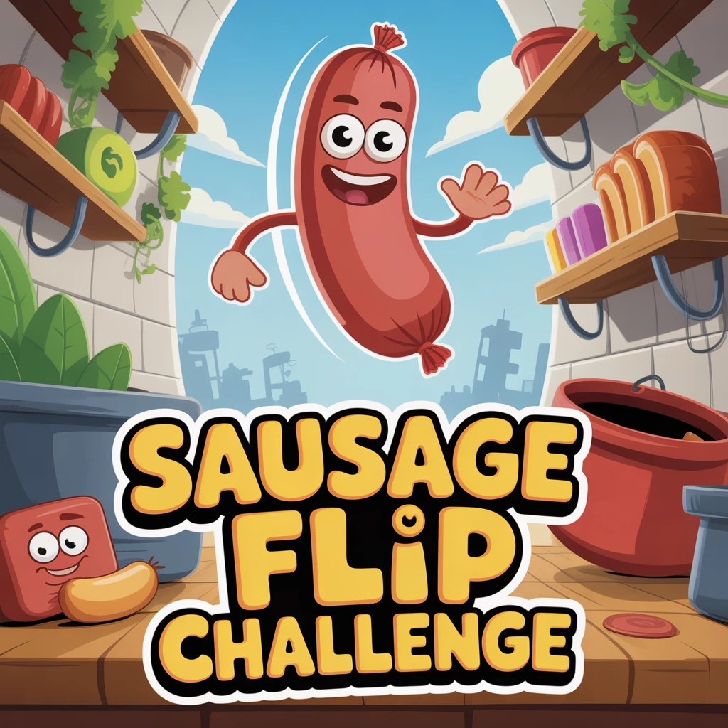 Cover image of Sausage Flip Challenge: Play This Fun Online Game for Free!