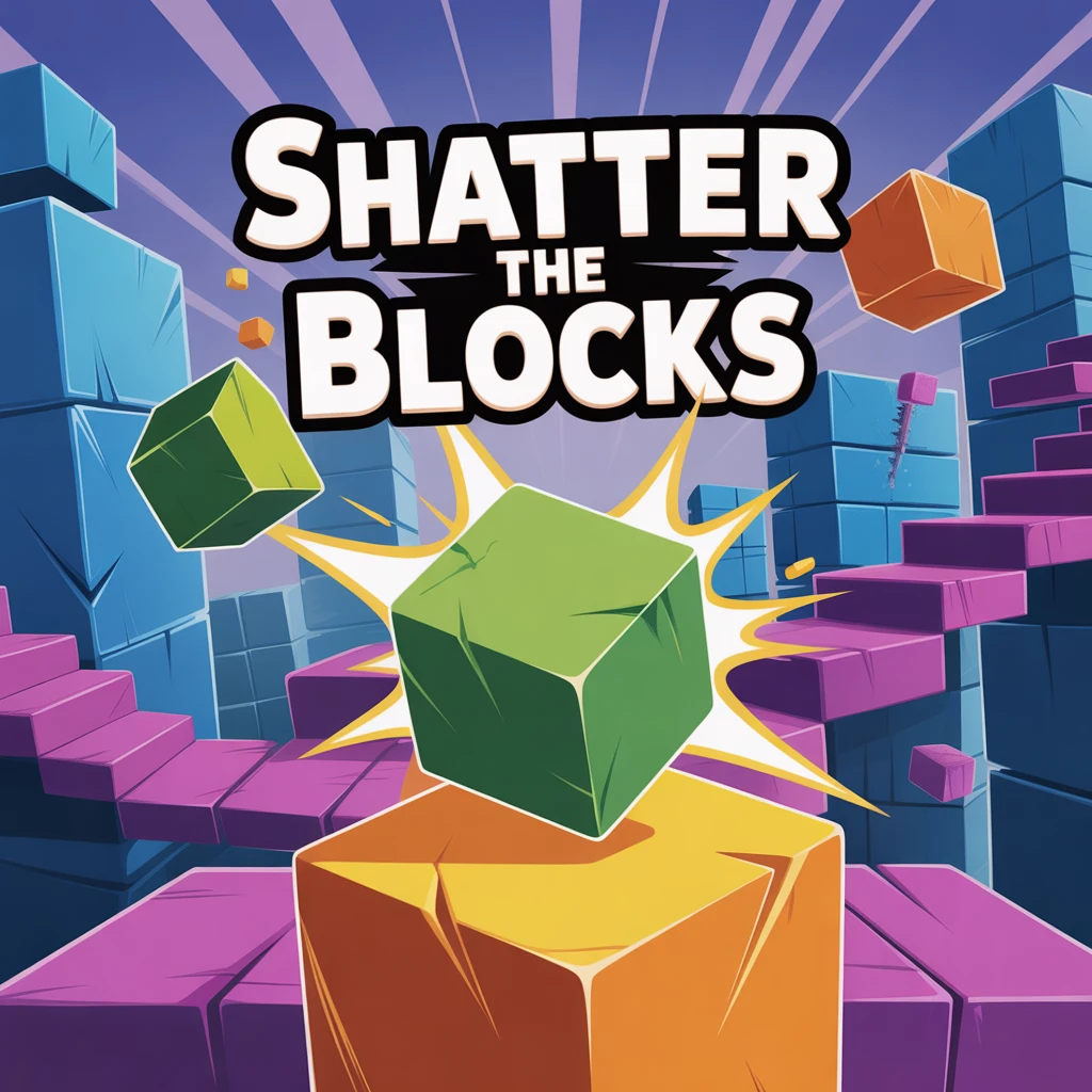 Cover image of Shatter the Blocks: A Fun Online Free Game