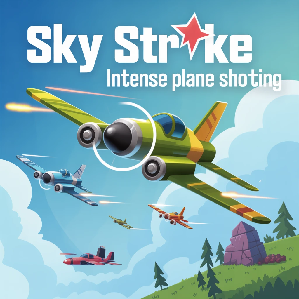 Cover image of Sky Strike: Intense Plane Shooting Online Game