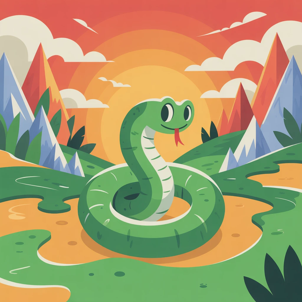 Cover image of Slithering Adventure: Play Inky Snakes Online for Free
