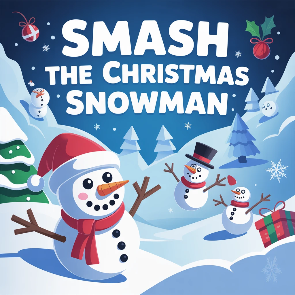 Cover image of Smash the Christmas Snowman: A Fun Online Game Adventure