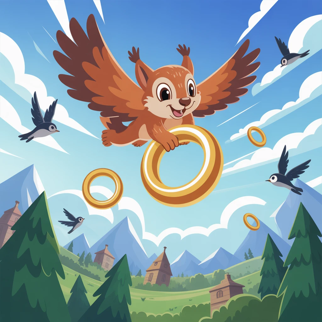 Cover image of Soar High with Acorn Adventure: A Free Online Game!