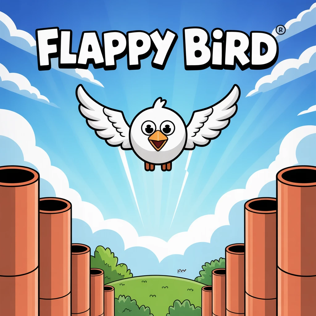 Cover image of Soar High with Flappy Bird: The Ultimate Free Online Challenge