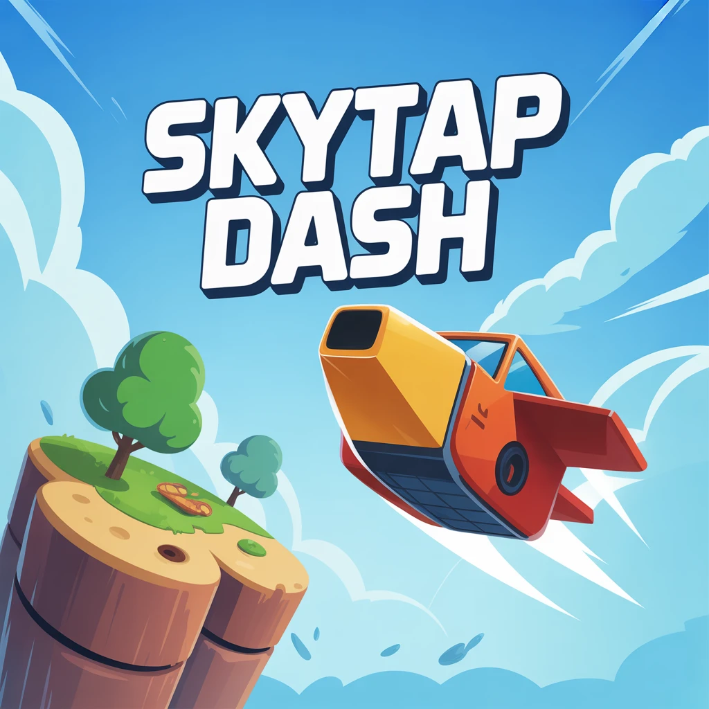 Cover image of Soar High with SkyTap Dash: Your Free Online Adventure Game!