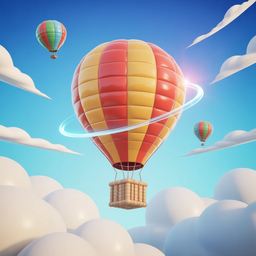 Cover image of Soar High with the Rise Up Balloon Adventure - Free Online Game