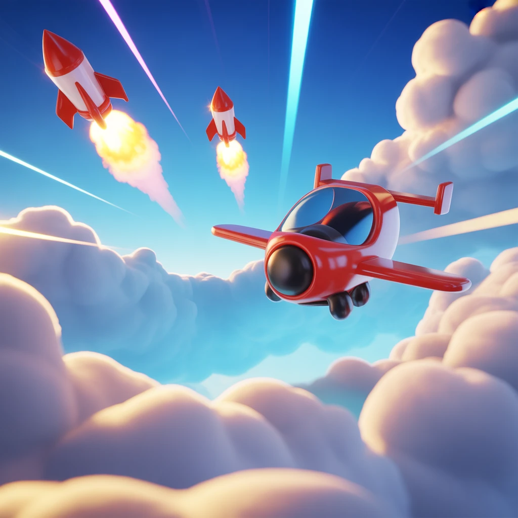 Cover image of Soar Through the Skies: Free Cloud Flight Adventure Game