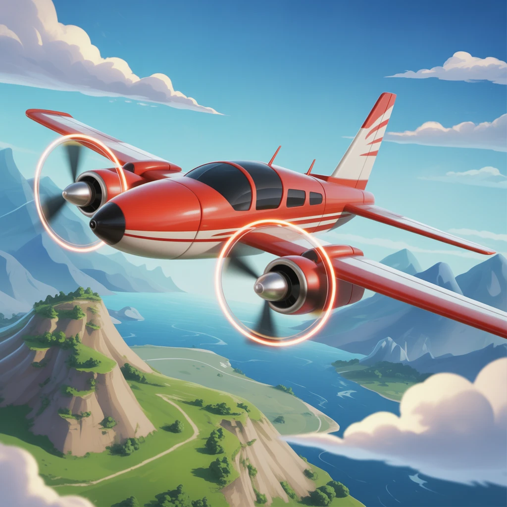 Cover image of Soar to New Heights: Free Online Airplane Adventure Game
