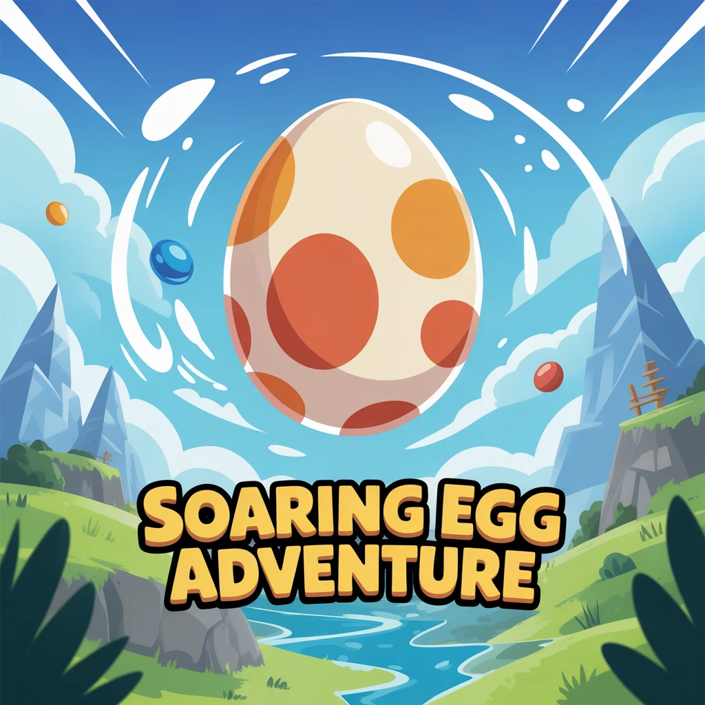 Cover image of Soaring Egg Adventure: Free Online Game to Elevate Your Skills!