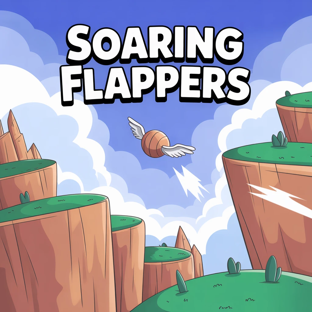 Cover image of Soaring Flappers: The Ultimate Free Online Flight Challenge