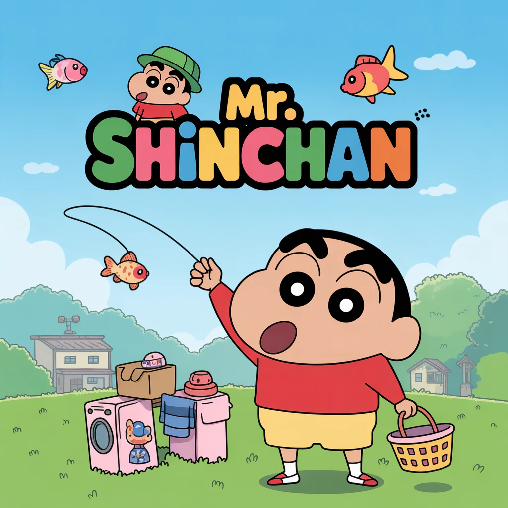 Cover image of Solve Colorful Puzzles with Mr. Shinchan in This Exciting Online Game!
