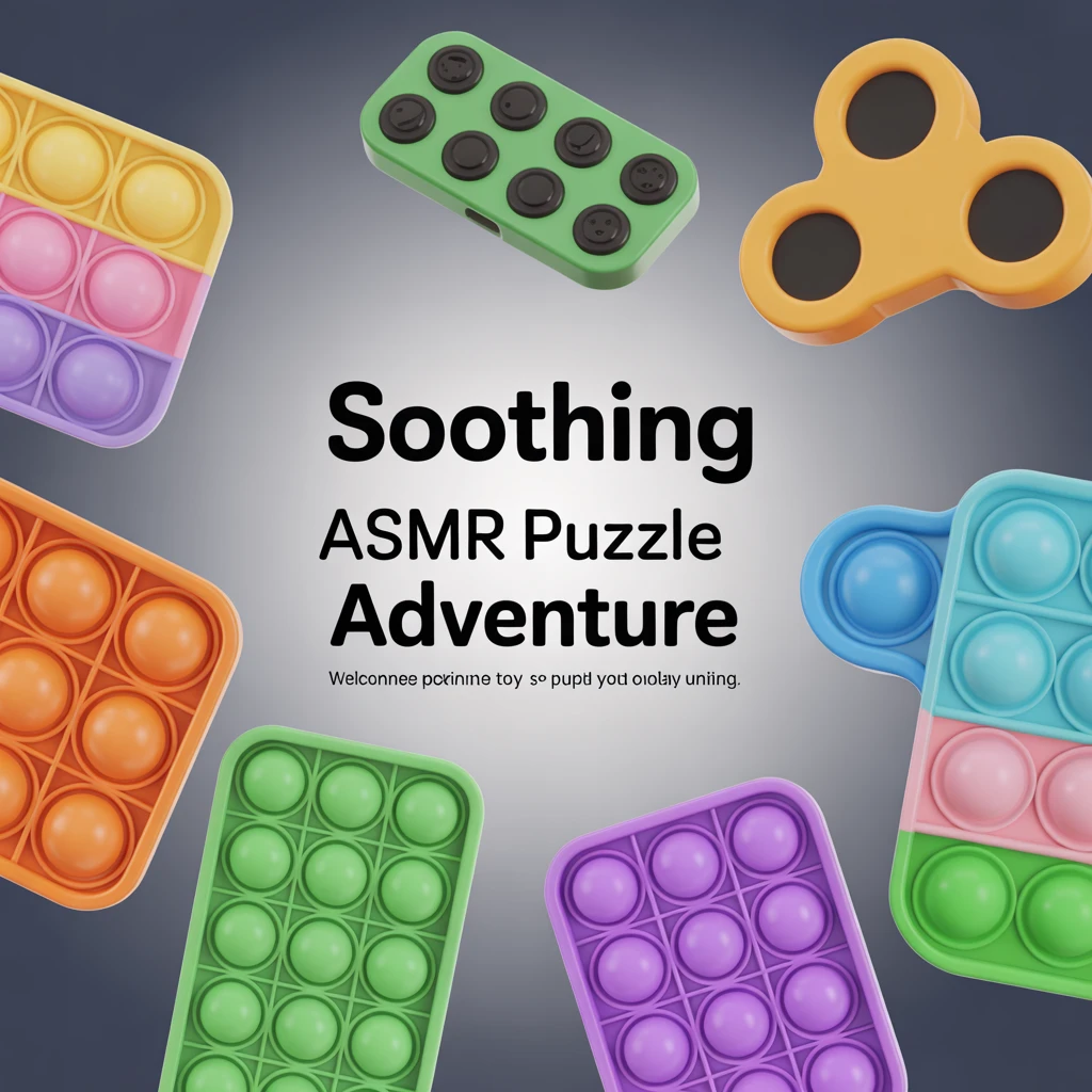 Cover image of Soothing ASMR Puzzle Adventure - Free Online Relaxation Game