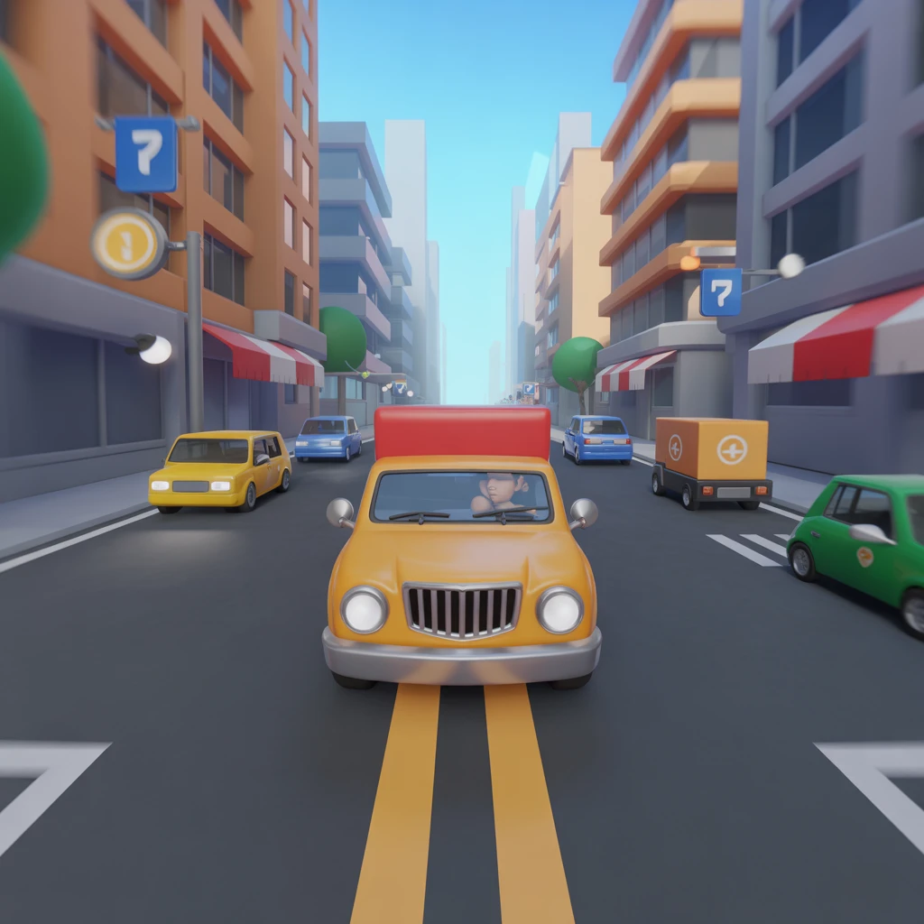 Cover image of Speedy Delivery Adventure: A Free Online Game