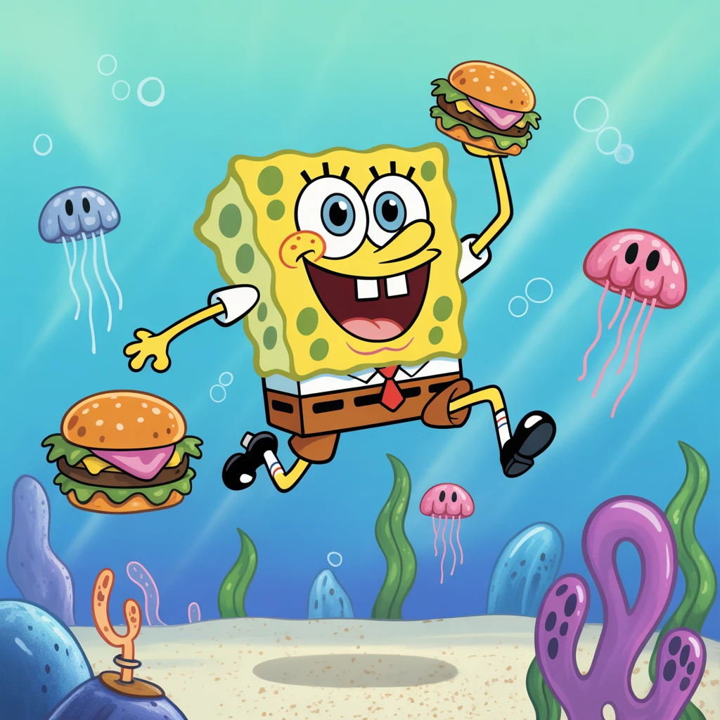 Cover image of SpongeBob's Epic Jump Quest: Play This Free Online Adventure Game!