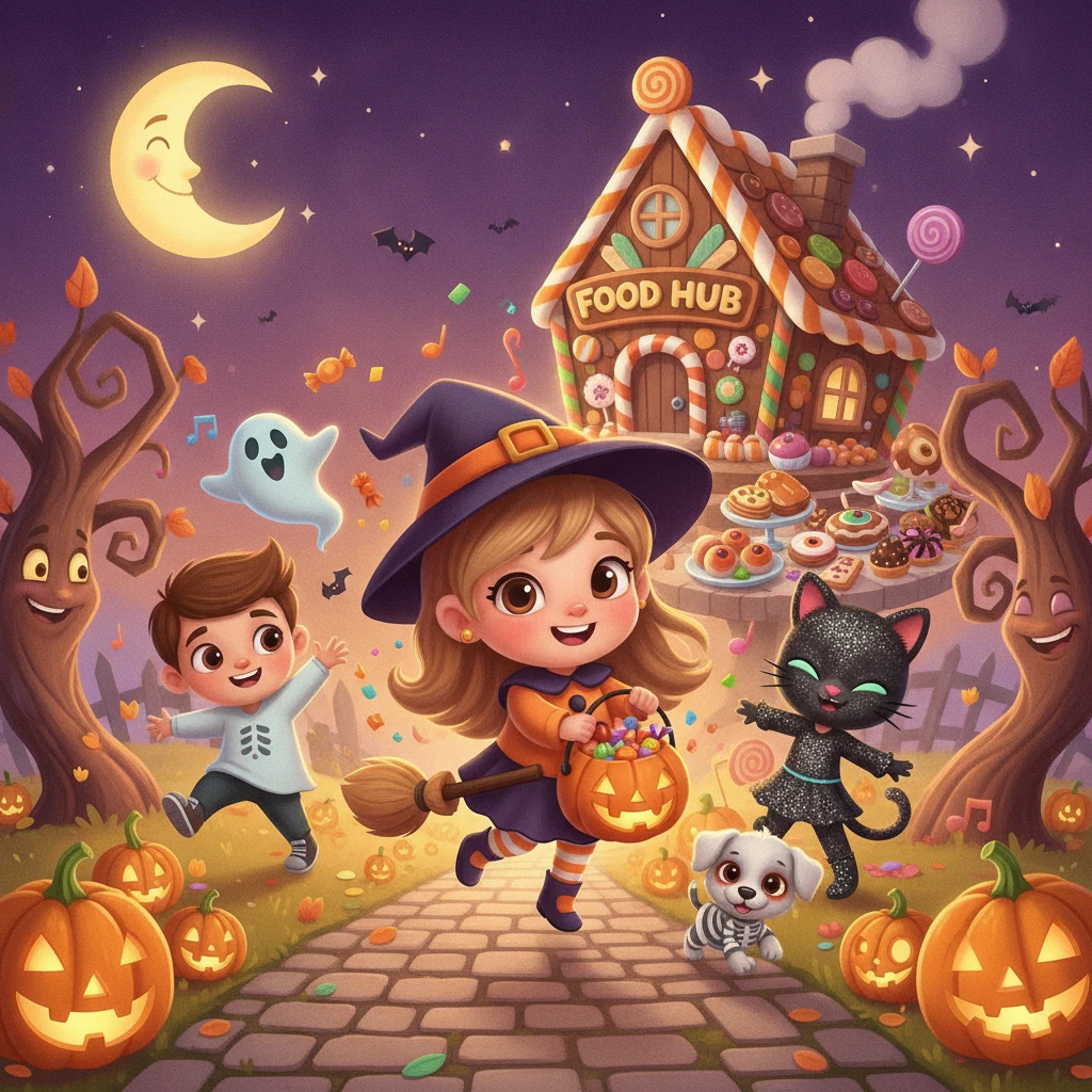 Cover image of Spooktacular Halloween Adventures with Baby Hazel