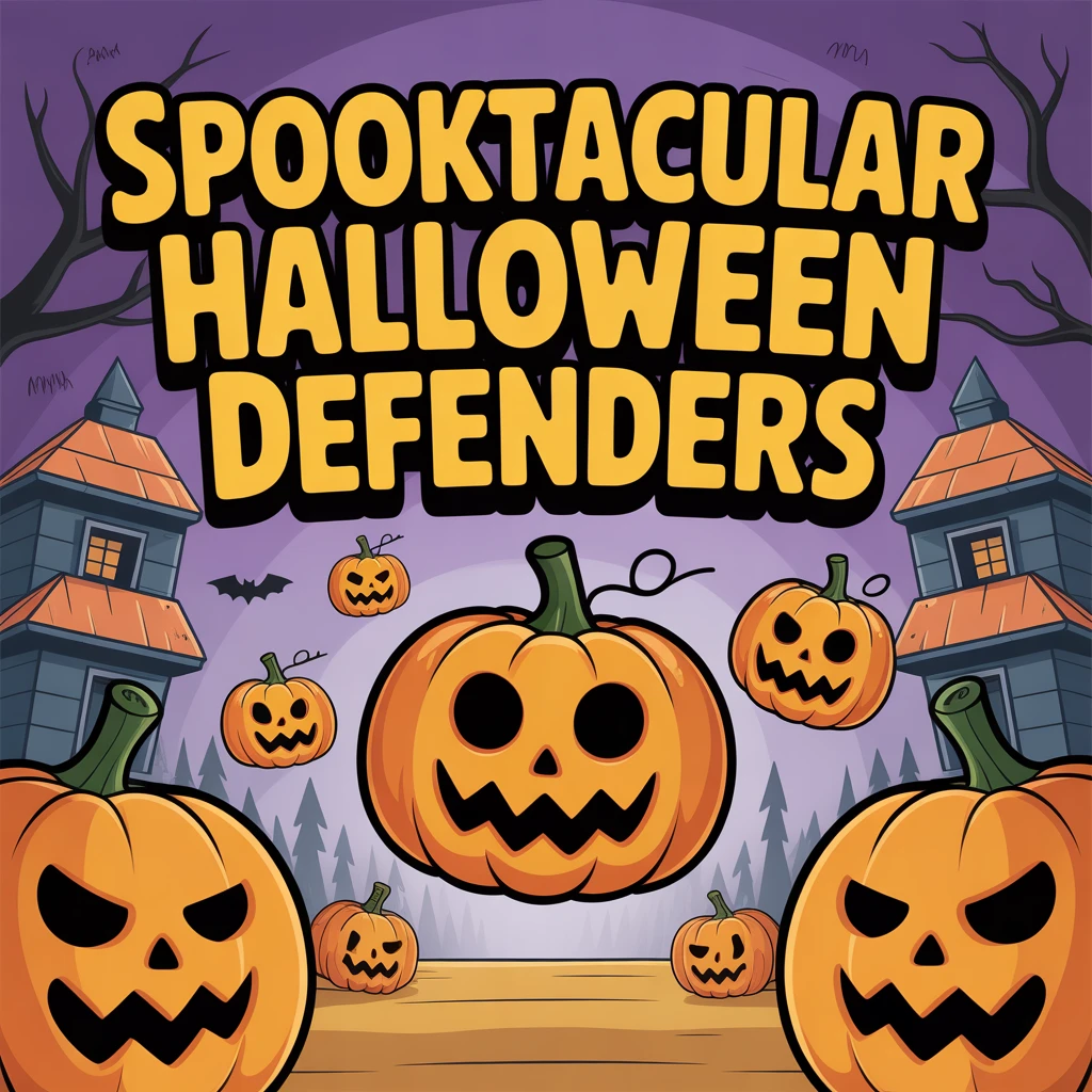 Cover image of Spooktacular Halloween Defenders: A Free Online Strategy Game