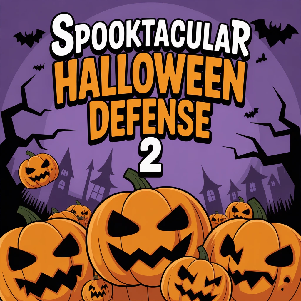 Cover image of Spooktacular Halloween Defense 2: Protect Your Haunted Realm in This Free Online Game!