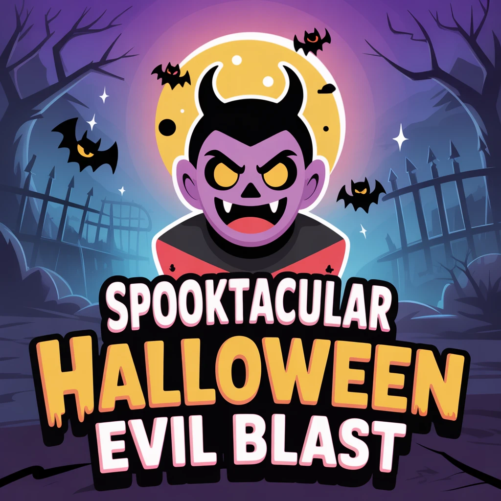 Cover image of Spooktacular Halloween Evil Blast: Free Online Adventure!
