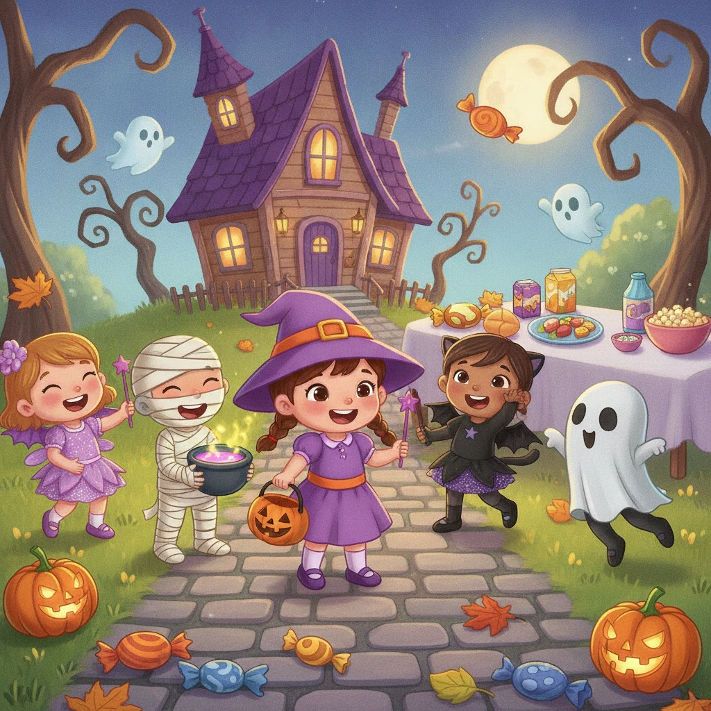 Cover image of Spooktacular Halloween Fun with Baby Hazel - Free Online Game
