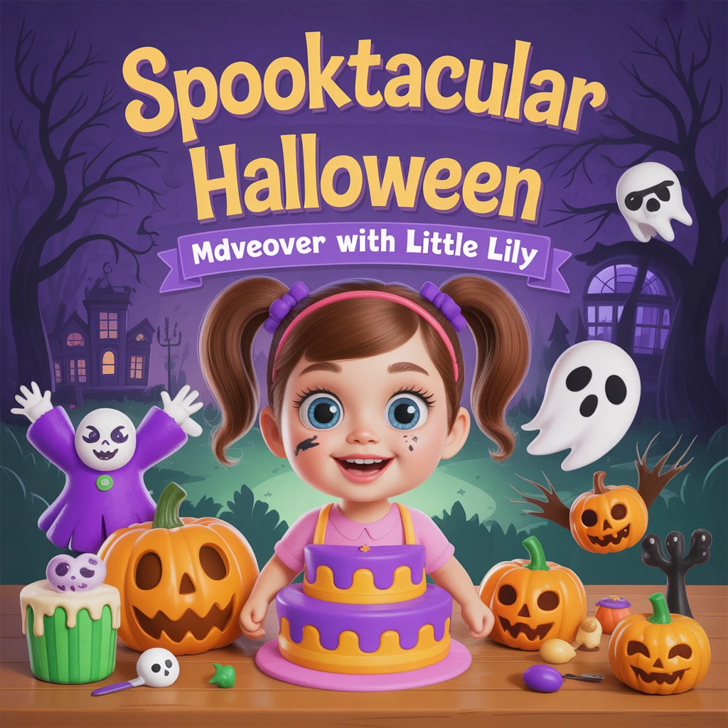 Cover image of Spooktacular Halloween Makeover with Little Lily - Free Online Game