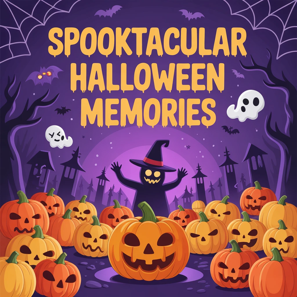 Cover image of Spooktacular Halloween Memories: An Unforgettable Online Adventure