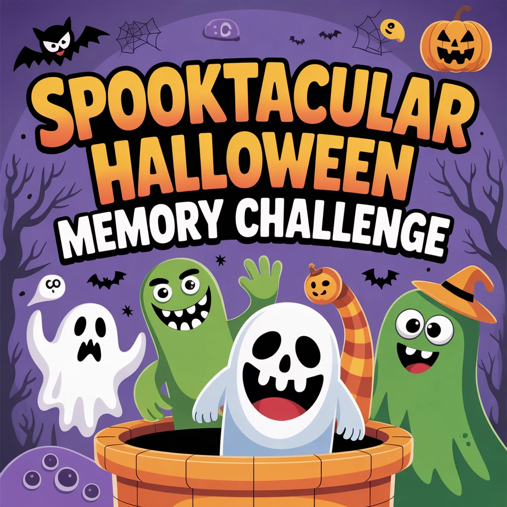 Cover image of Spooktacular Halloween Memory Challenge: Play Free Online Game!