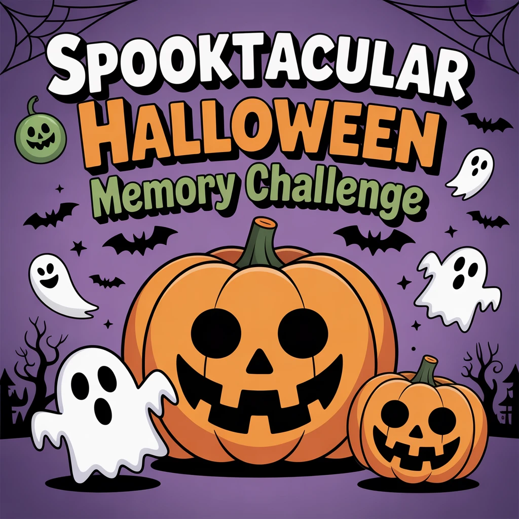 Cover image of Spooktacular Halloween Memory Challenge: Play Online for Free!