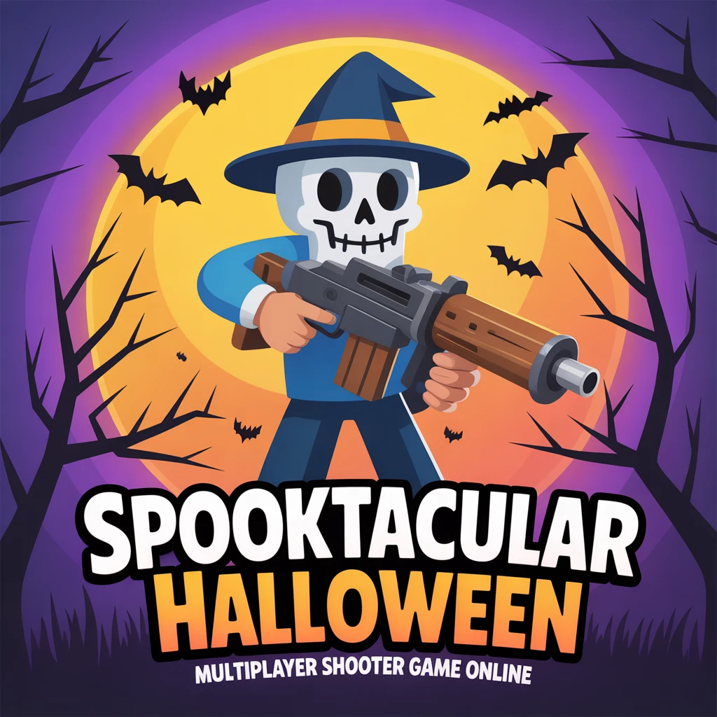 Cover image of Spooktacular Halloween Multiplayer Shooter Game Online