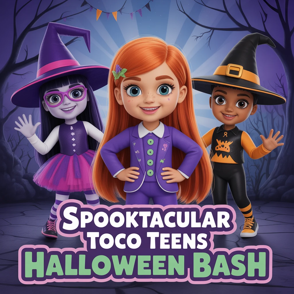 Cover image of Spooktacular Toco Teens Halloween Bash: Free Online Celebration Game