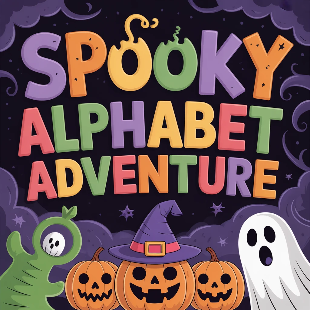 Cover image of Spooky Alphabet Adventure: Free Halloween Online Game