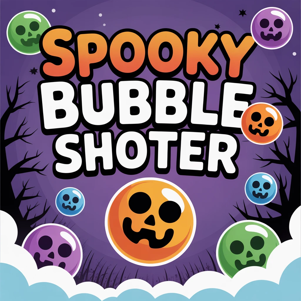 Cover image of Spooky Bubble Shooter: Free Halloween Challenge Online